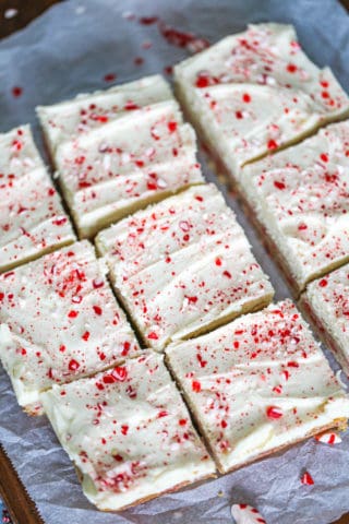 Peppermint Sugar Cookie Bars The Baking Chocolatess