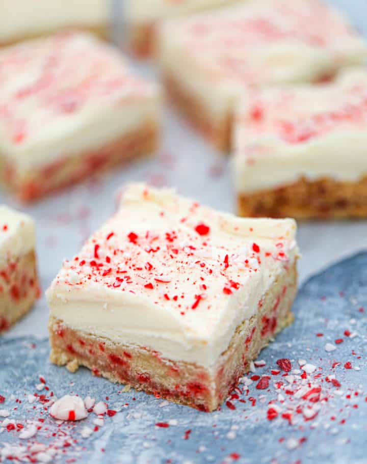 Peppermint Sugar Cookie Bars The Baking ChocolaTess