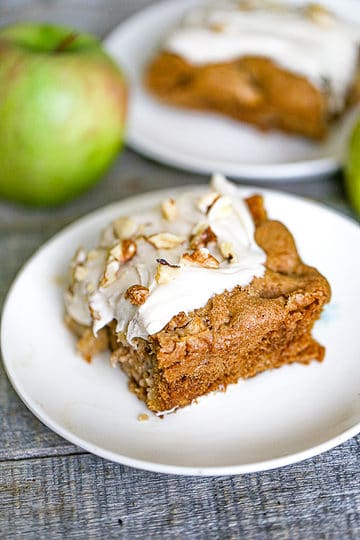 Chunky Apple Walnut Cake The Baking Chocolatess