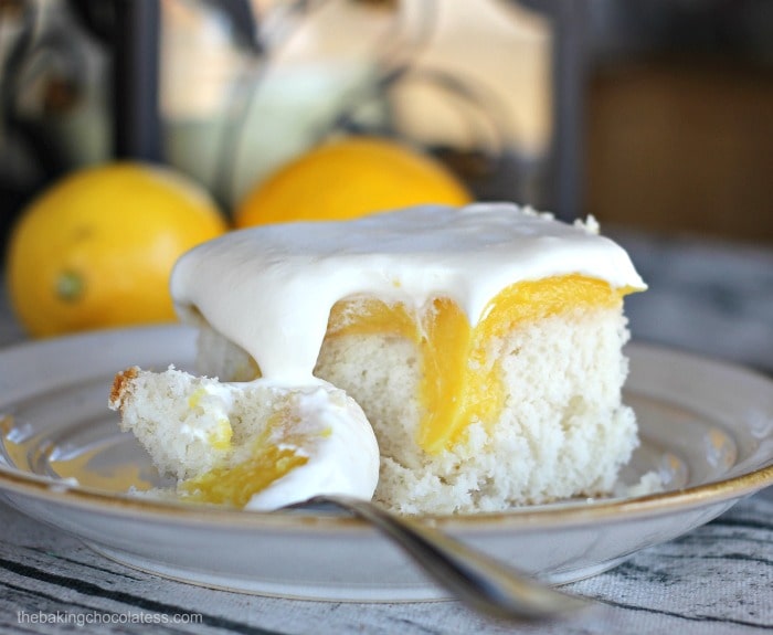 Lemon Burst Poke Cake dessert recipes