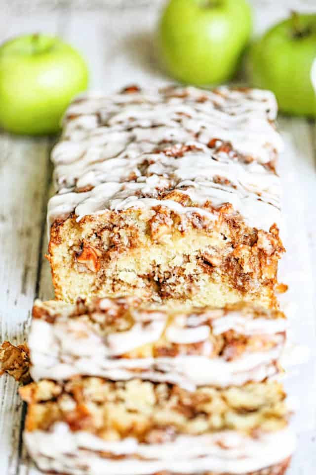 Awesome Country Apple Fritter Bread - The Baking ChocolaTess