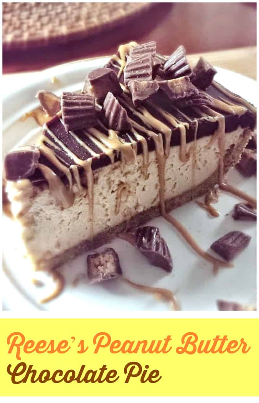 Reese's Peanut Butter Cup Chocolate Pie - It's Phenomenal! | The Baking ...