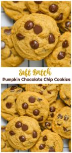 Eggless Soft Batch Pumpkin Chocolate Chip Cookies