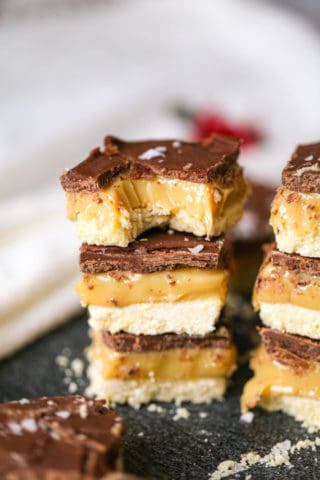 Millionaire Dollar Bars - The Baking ChocolaTess