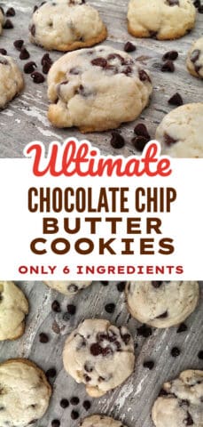 QUICK & EASY MINI CHOCOLATE CHIP SHORTBREAD COOKIES