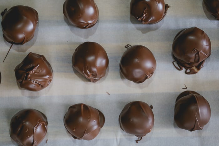 Milk Chocolate Peanut Butter Truffles!