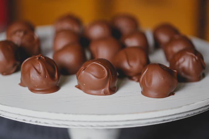 Milk Chocolate Peanut Butter Truffles!