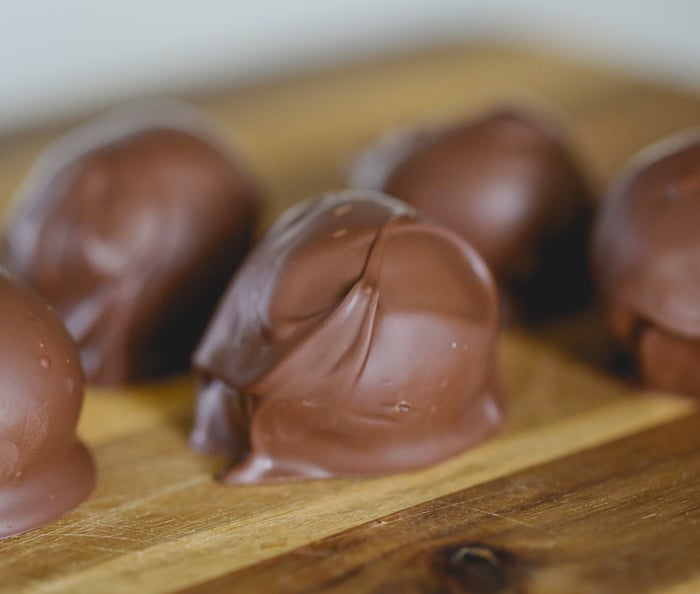 Milk Chocolate Peanut Butter Truffles!