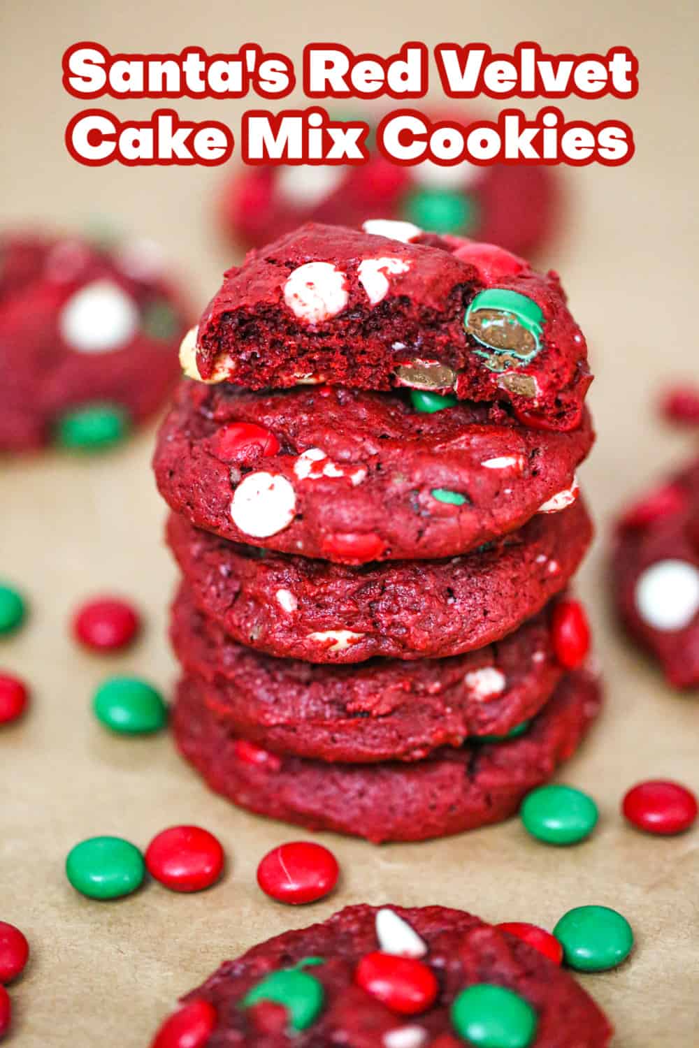 A Red Velvet Cake Mix Shortcut For Santa-Approved Cookies - The Baking ...