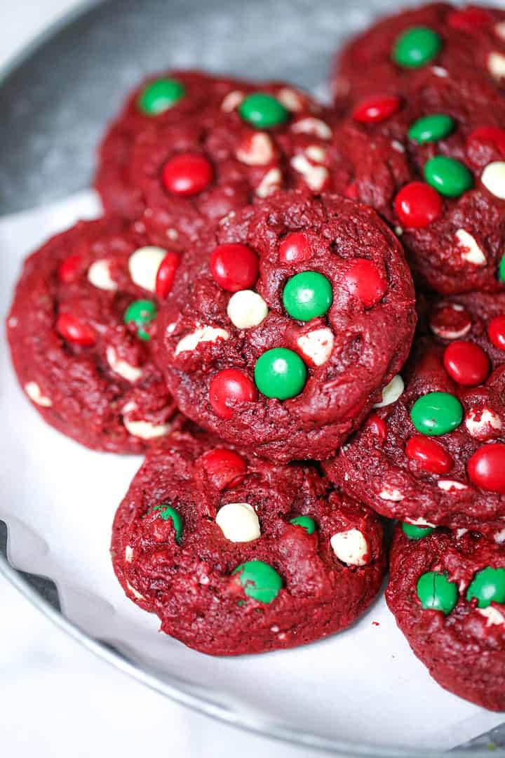 A Red Velvet Cake Mix Shortcut For Santa-Approved Cookies - The Baking ...