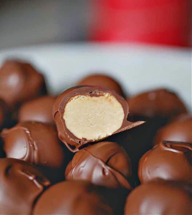 Milk Chocolate Peanut Butter Truffles - The Baking ChocolaTess