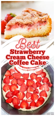 Strawberry Cream Cheese Coffee Cake