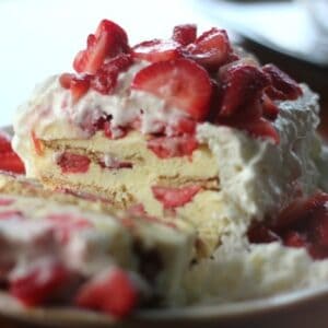 Strawberry Icebox Cake