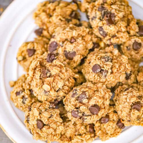 Banana Oat Chocolate Chip Breakfast Cookies