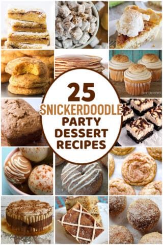 25 Snickerdoodle Palooza Party Desserts