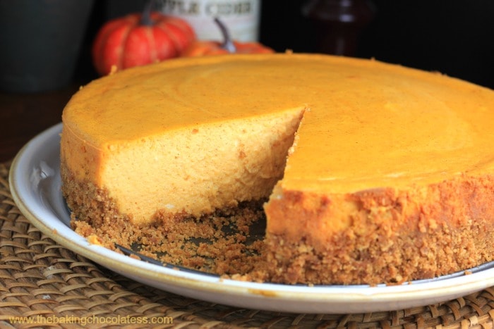 "The Great Pumpkin" Cheesecake