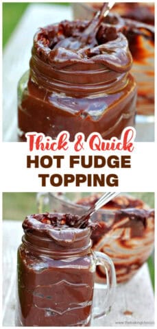 Thick & Easy Hot Fudge Topping Recipe - The Baking ChocolaTess