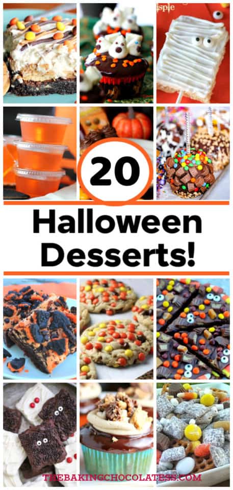 20 Spooktacular Halloween Desserts - The Baking ChocolaTess