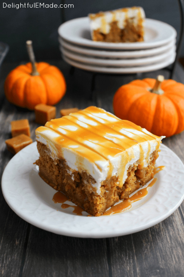 Best 10 Pumpkin Poke Cakes The Baking ChocolaTess