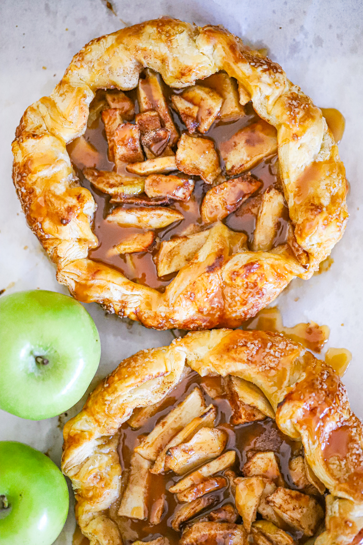 Easy Caramel Apple Galette recipe