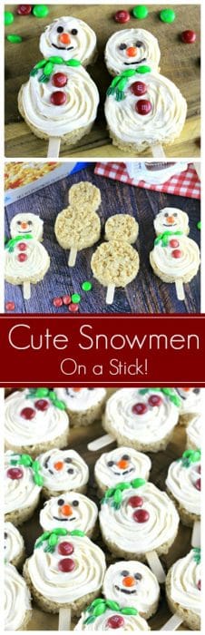 Pillsbury™ Frosted Snowmen on a Stick - The Baking ChocolaTess