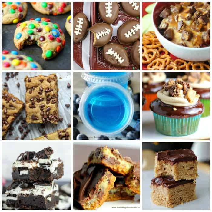 18 Superbowl & Game Day Party Desserts - The Baking ChocolaTess