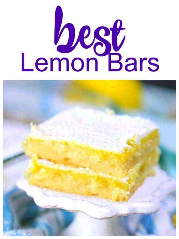 Best Lemon Bars - The Baking ChocolaTess