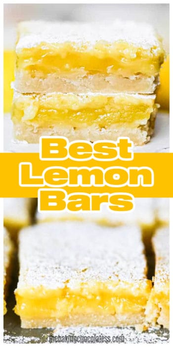 Best Lemon Bars - The Baking ChocolaTess