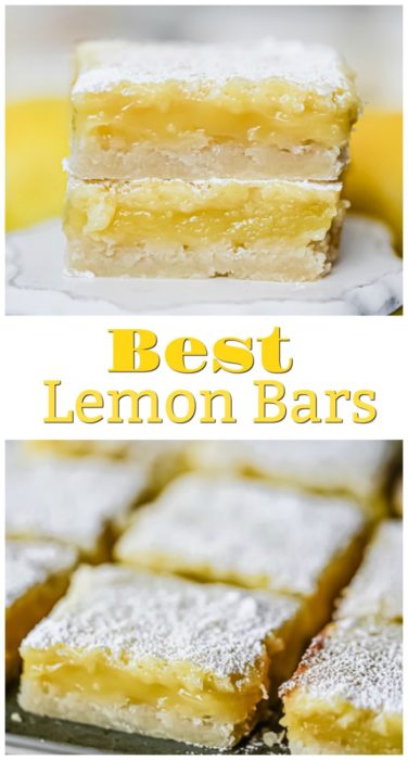 Best Lemon Bars - The Baking ChocolaTess