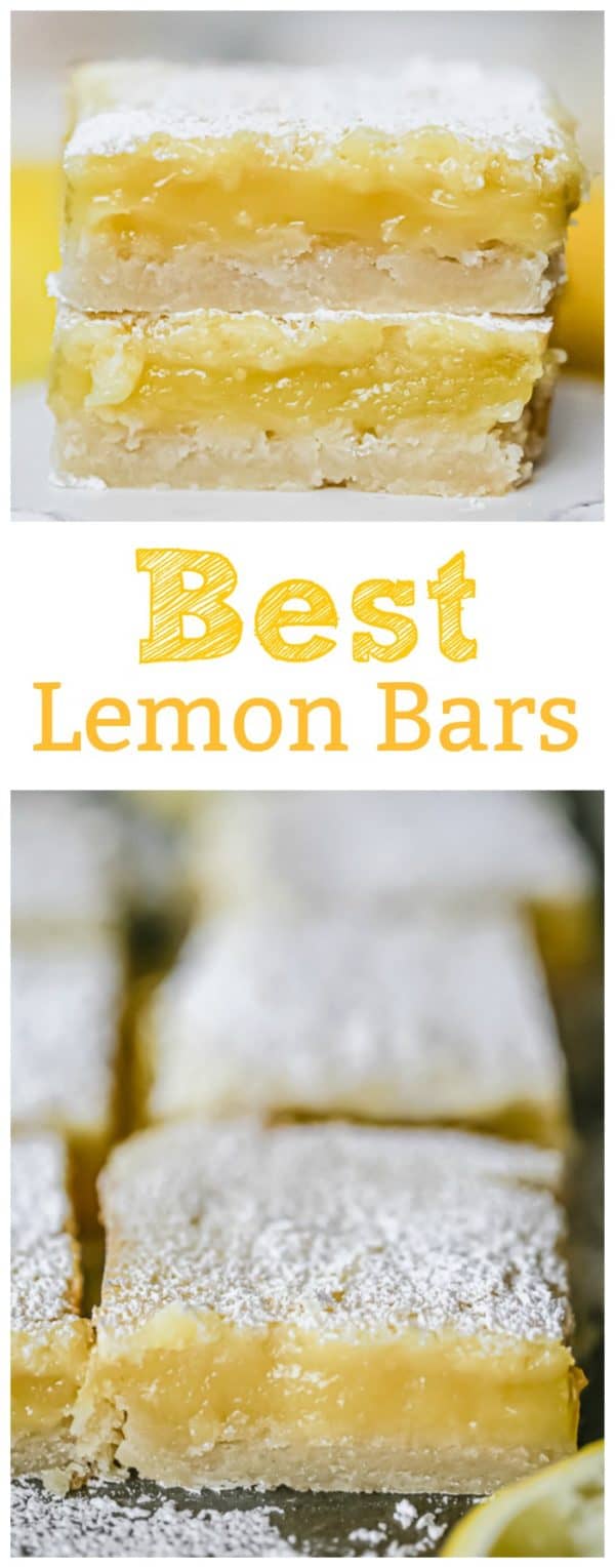 Best Lemon Bars - The Baking ChocolaTess