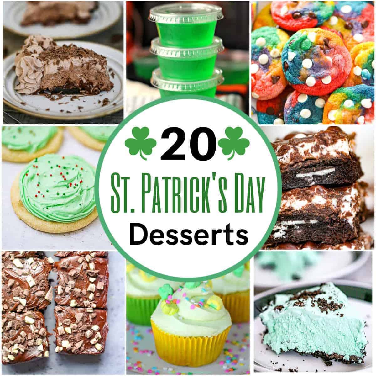 20 St. Patrick's Day Desserts - The Baking ChocolaTess