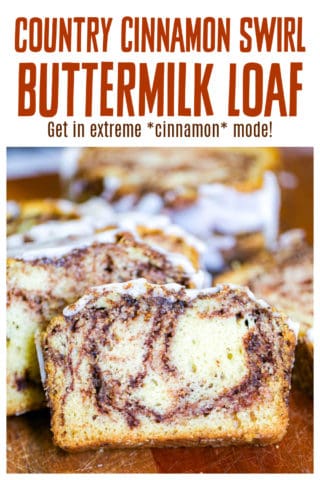 Country Cinnamon Swirl Buttermilk Loaf