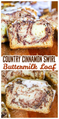 Country Cinnamon Swirl Buttermilk Loaf