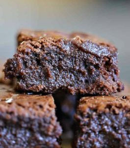 Flourless Milk Chocolate Brownies - The Baking ChocolaTess