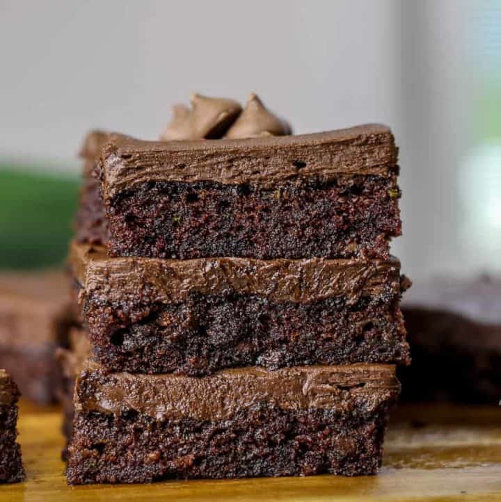 Best Cocoa Zucchini Brownies - The Baking ChocolaTess