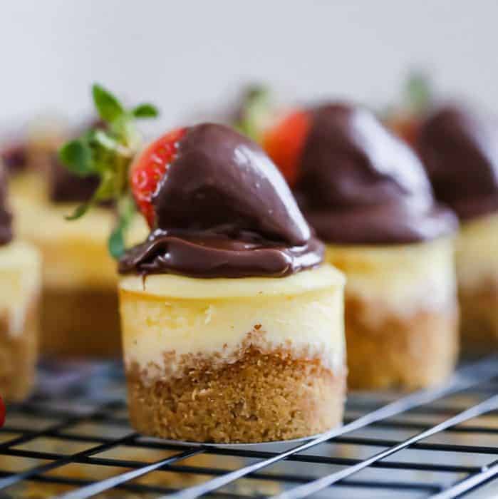 Mini Cheesecakes - The Baking ChocolaTess