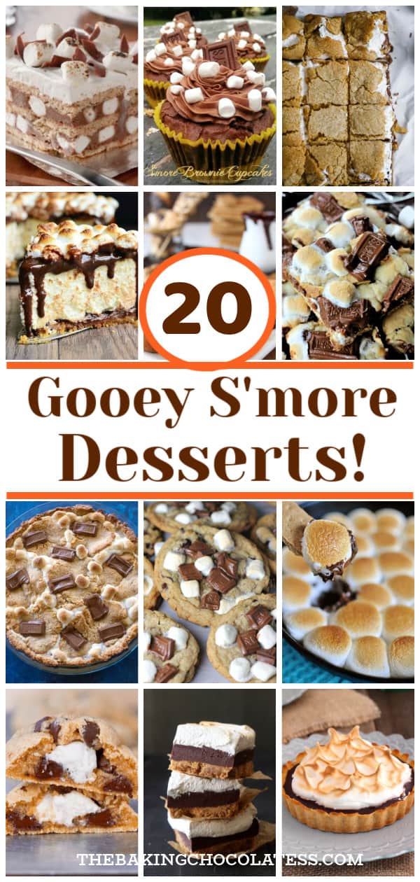 20 GOOEY S'MORE Desserts