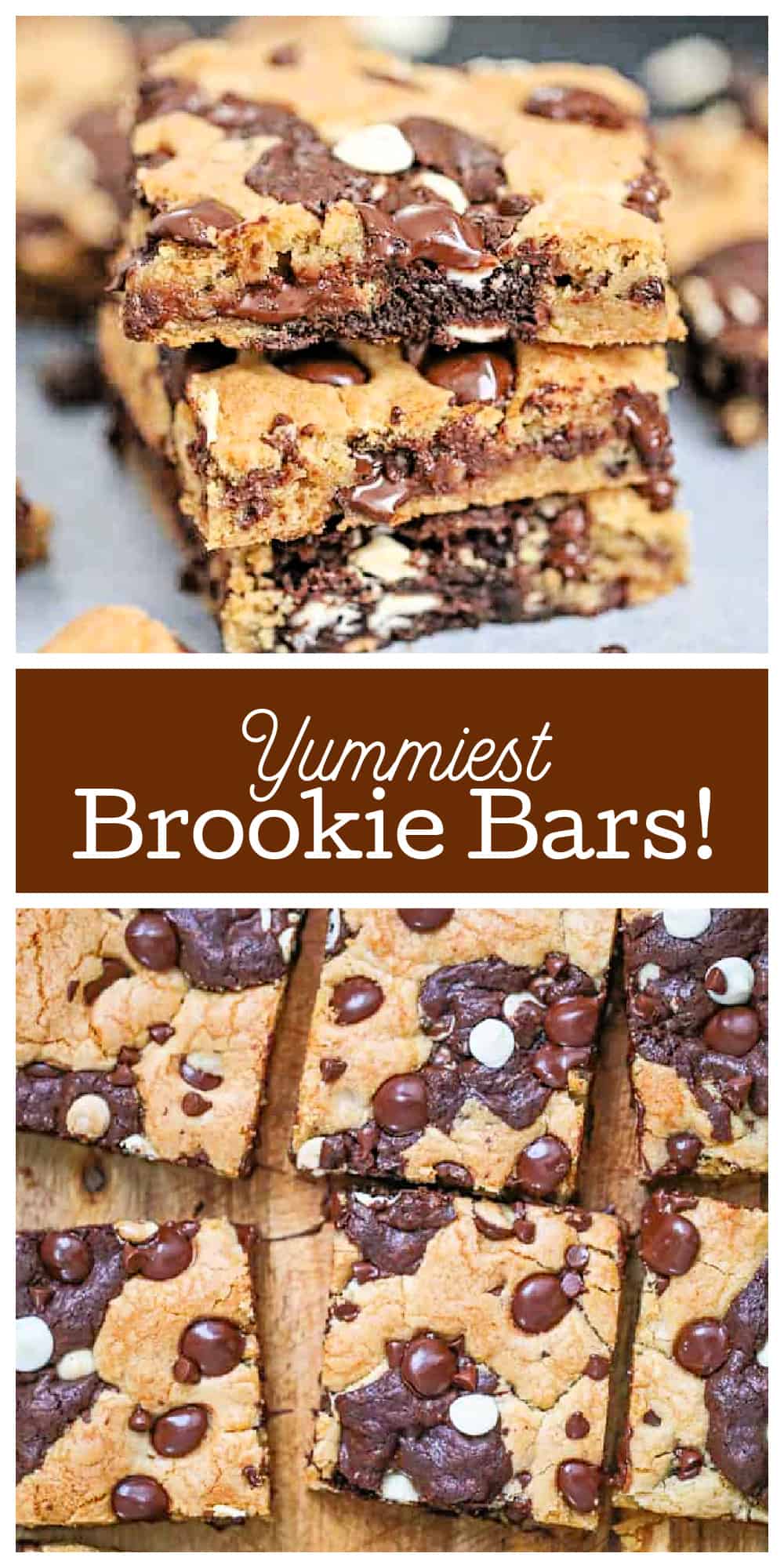 Best Brookie Bars - The Baking ChocolaTess