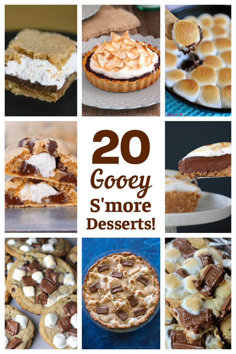 20 Gooey Chocolatey S'more Desserts