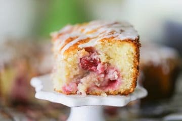 Sour Cherry Cobbler Coffee Cake Recipe - The Baking ChocolaTess