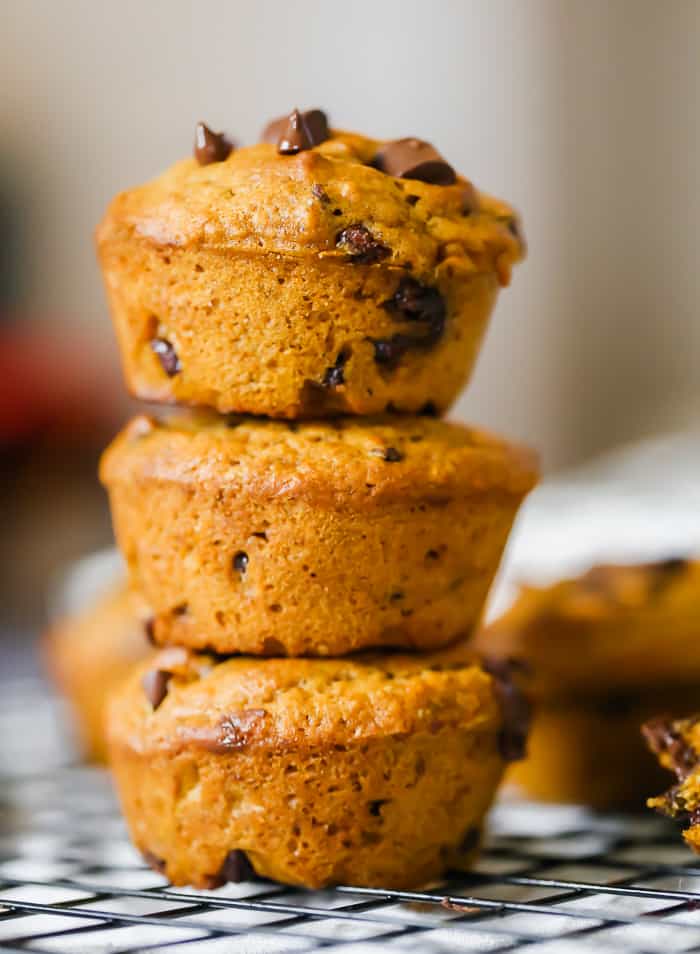 Yummy Pumpkin Muffins - Includes Cream Cheese Stuffed & Chocolate Chip