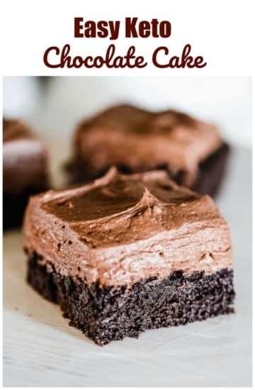 Easy Keto Chocolate Cake - The Baking ChocolaTess - 2022 Update