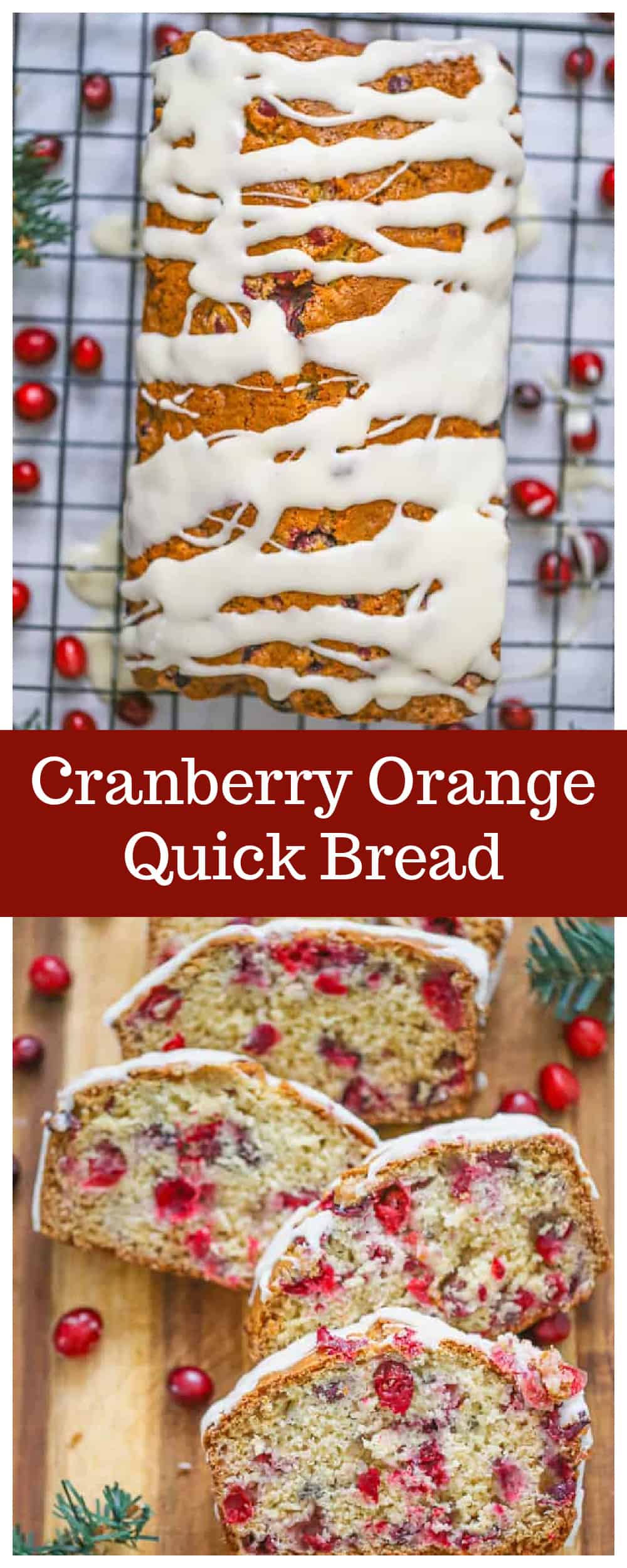 Cranberry Orange Quick Bread - The Baking ChocolaTess