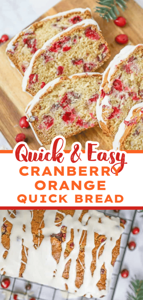 Cranberry Orange Quick Bread - The Baking ChocolaTess