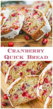 Cranberry Orange Quick Bread - The Baking ChocolaTess