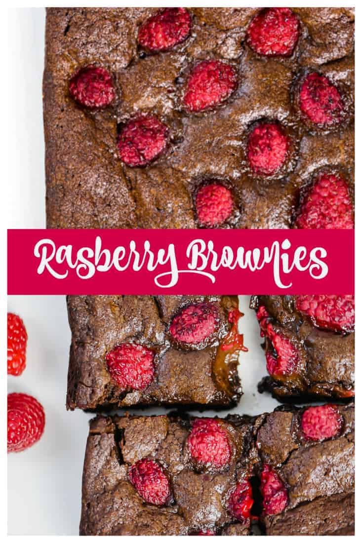 Raspberry Brownies - The Baking ChocolaTess