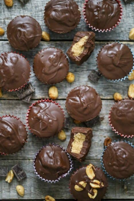 Creamy Home-made Mini Peanut Butter Cups