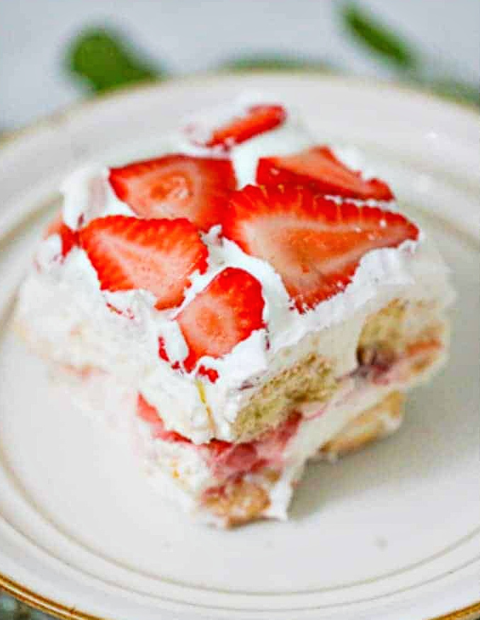 Ultimate Strawberry Shortcake Tiramisu