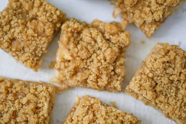 Easy Dutch Crumble Apple Pie Bars - The Baking ChocolaTess