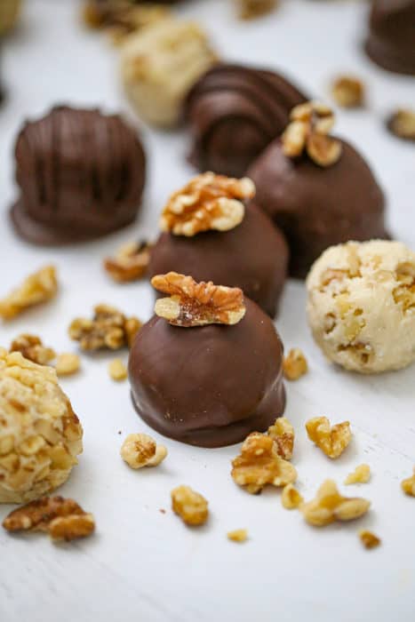 Chocolate Maple Cream Truffles - The Baking ChocolaTess